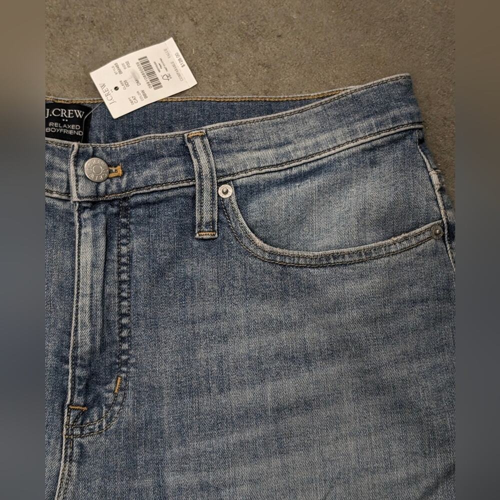 ·J Crew Relaxed Boyfriend Jeans, 32p - Picture 1 of 13